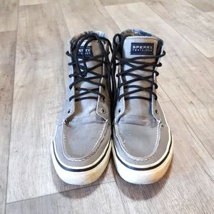 Mens High Top Sperrys 